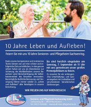 10 Jahre Senioren- und Pflegeheim Sachsenring